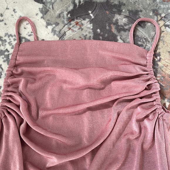 Pink Short Dress - Picture 2 of 2